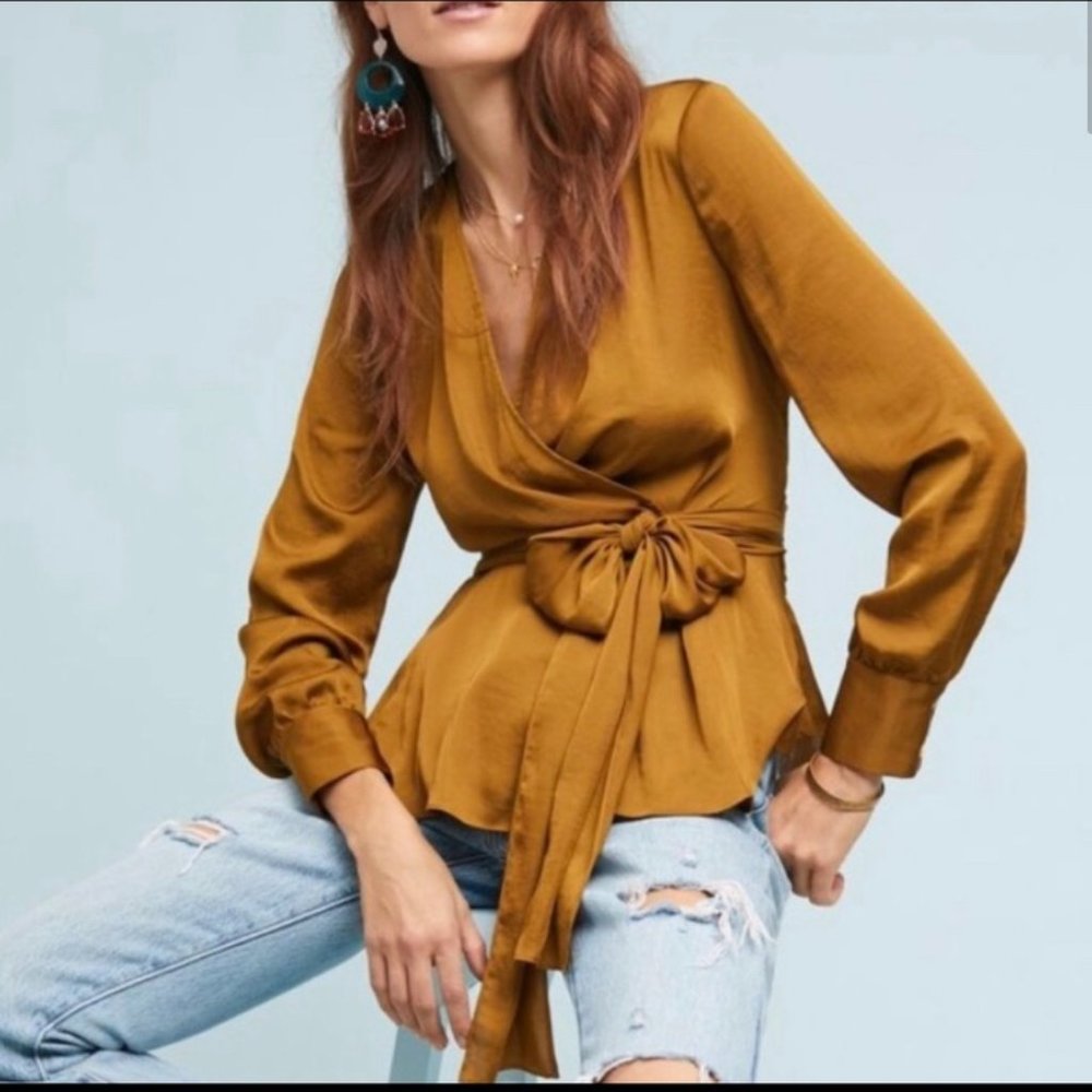 Anthropologie Moulinette Soeurs Blouse